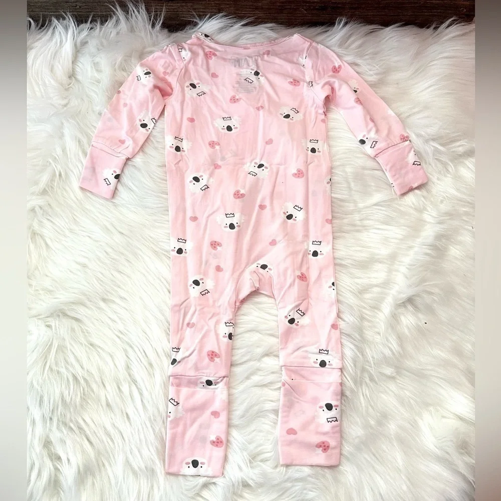 STAINF | ๐ Bamboo Convertible Zip Romper - Picture 2 of 6